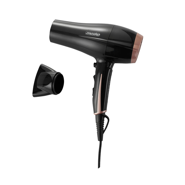 Mesko MS 2249 Hair Dryer - Regulators for Blowing Force &amp; Temperature - Cold Blow Function - 2 Blowing Force Levels - 3 Temperature Settings - 2300W