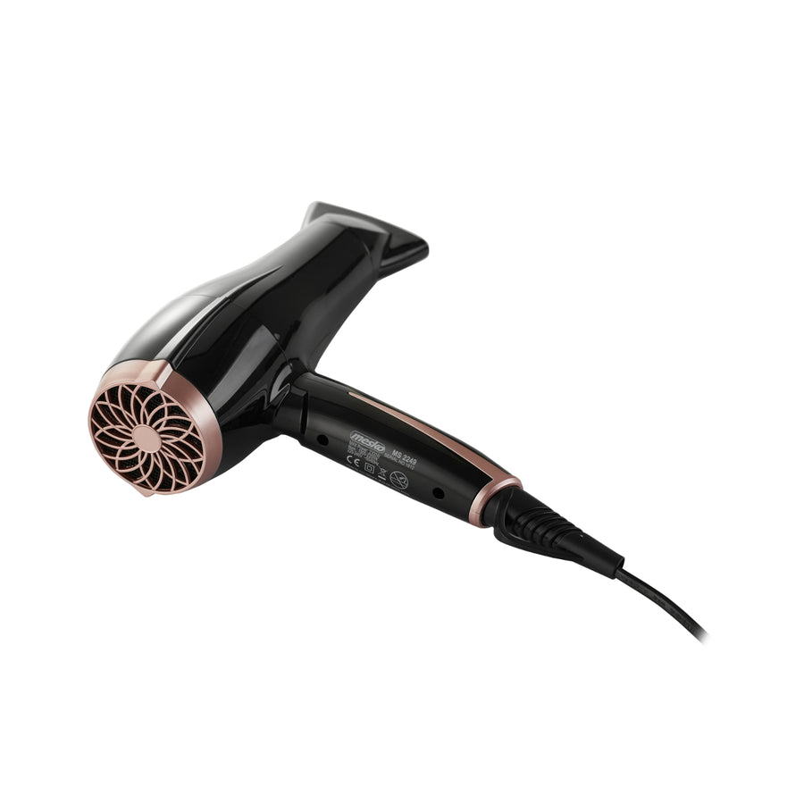 Mesko MS 2249 Hair Dryer - Regulators for Blowing Force & Temperature - Cold Blow Function - 2 Blowing Force Levels - 3 Temperature Settings - 2300W