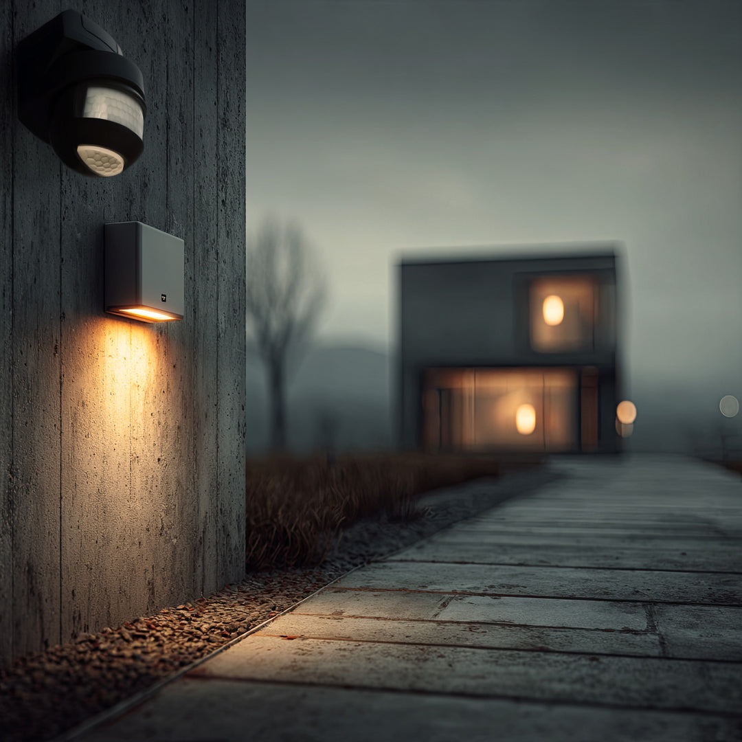 Maclean Energy MCE295 Twilight Motion Sensor 180 ° + 360 ° 2000W to be Mounted on Wall, Ceiling, Corners, Universal