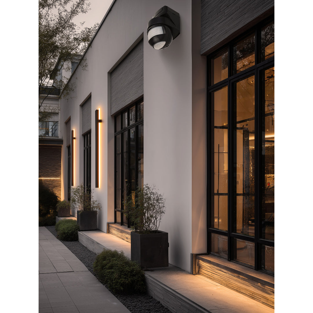 Maclean Energy MCE295 Twilight Motion Sensor 180 ° + 360 ° 2000W to be Mounted on Wall, Ceiling, Corners, Universal