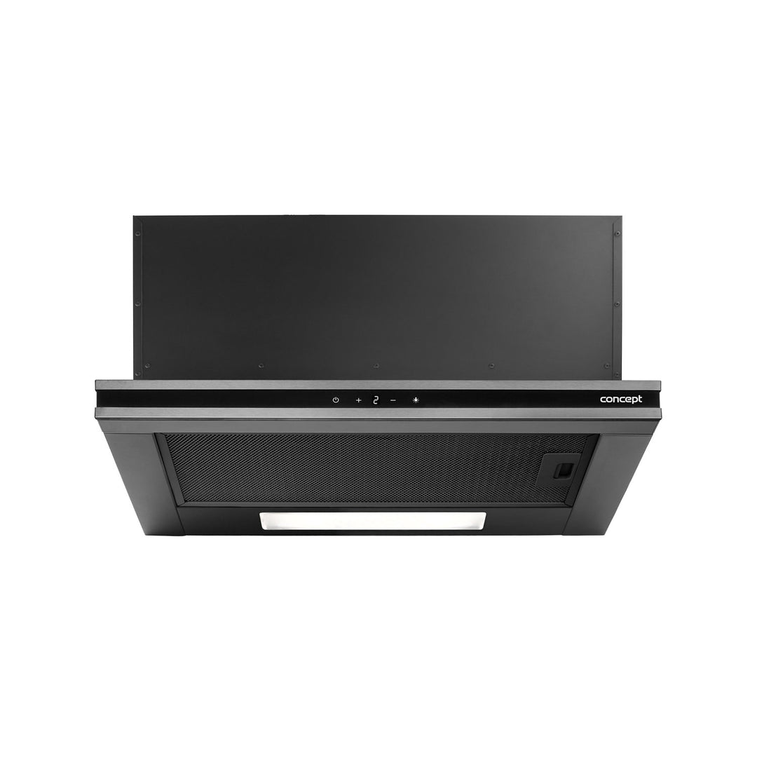 60cm Concept Titania pull-out hood with LED lighting