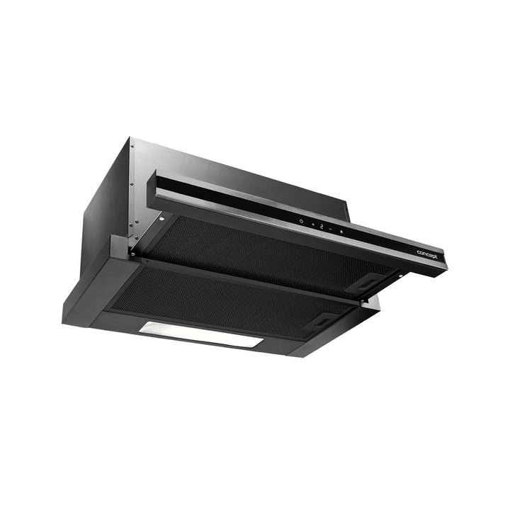 60cm Concept Titania pull-out hood with LED lighting
