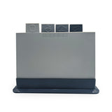 Maestro MR1787 Chopping Cutting Board Stand Symbol Coded Reversible Plastic Set 4 PCS Dishwasher Safe