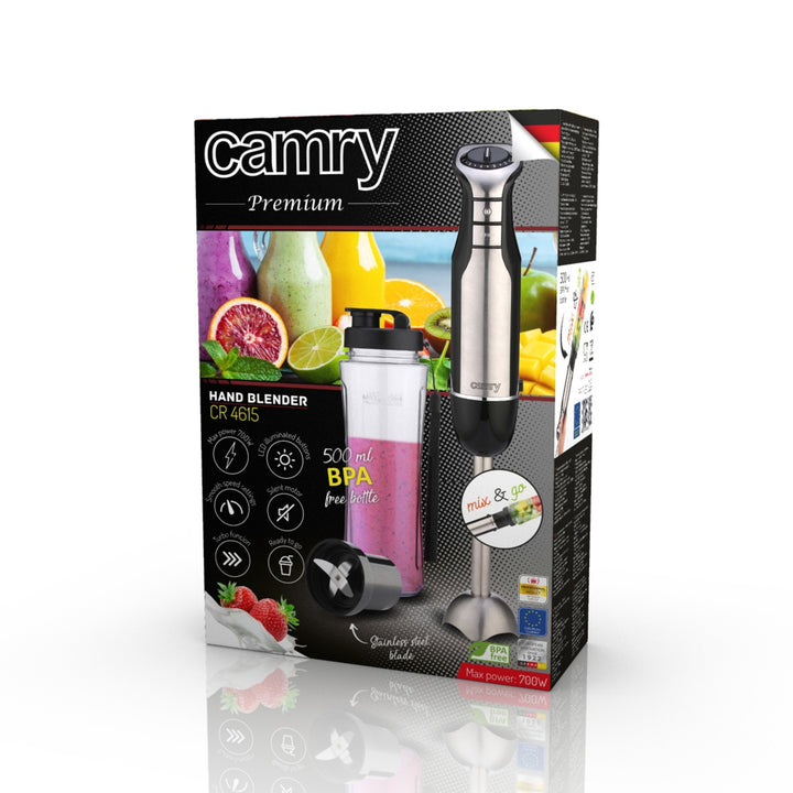 Hand blender with Turbo SMOOTHIE function Camry CR 4615