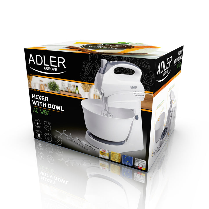 Hand mixer with rotating bowl with motorized Adler AD 4202