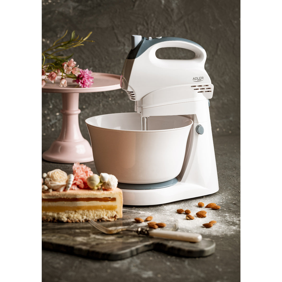 Hand mixer with rotating bowl with motorized Adler AD 4202