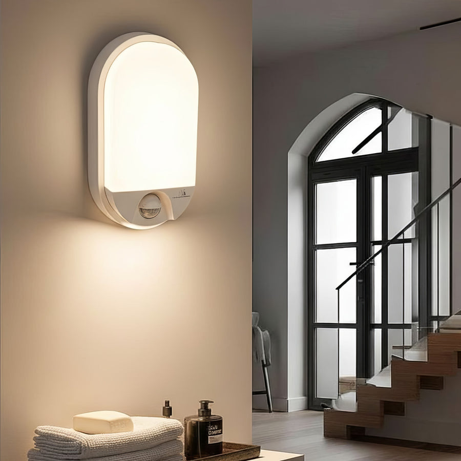 Maclean MCE340 LED Lamp Infrared Motion Sensor Automatic Natural Light  Adjustable Dusk Sensor