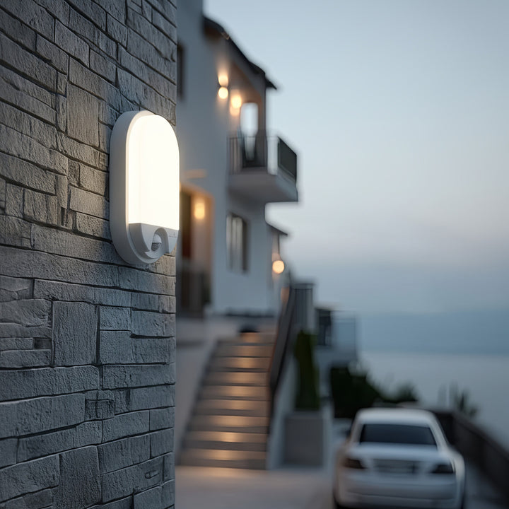 Maclean MCE340 LED Lamp Infrared Motion Sensor Automatic Natural Light  Adjustable Dusk Sensor