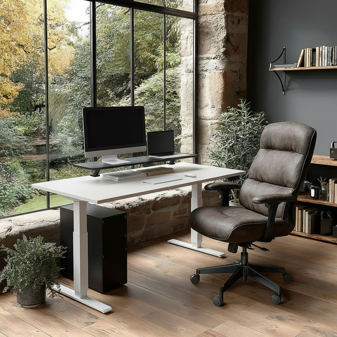 Ergo Office ER-409 Monitor Laptop Stand Desk Mount Table Top Shelf 13" - 32" 20kg Universal 100 x 26cm