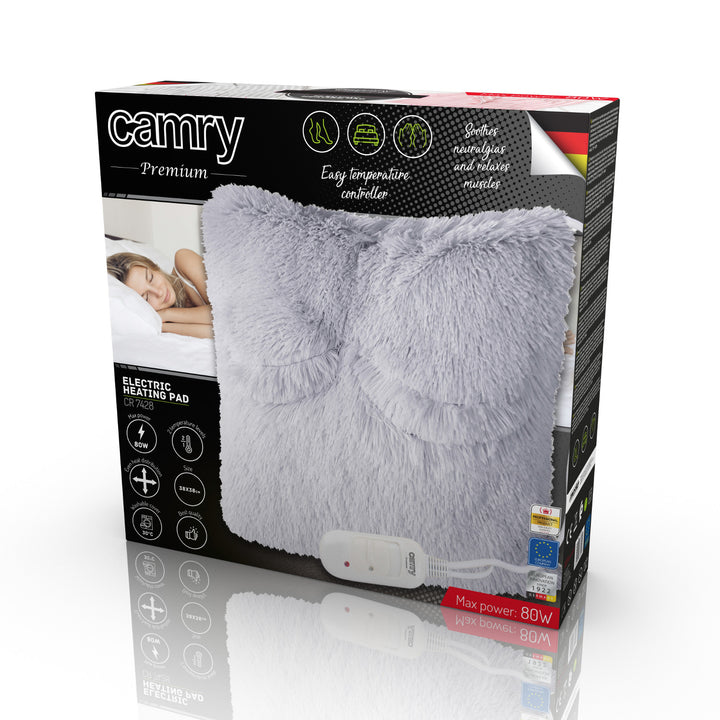 Camry electric pillow, warming, 80W, 38 cm, CR 7428