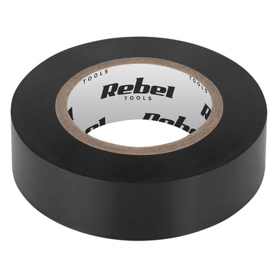 REBEL adhesive insulating tape (0.13 mm x 19 mm x 20 yd) black