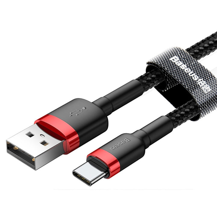 Baseus cable, USB type C, length 50cm, 3A, black, BASKBK46595