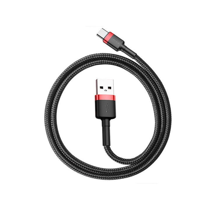 Baseus cable, USB type C, length 50cm, 3A, black, BASKBK46595