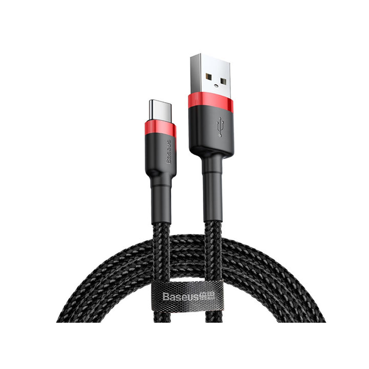 Baseus cable, USB type C, length 50cm, 3A, black, BASKBK46595