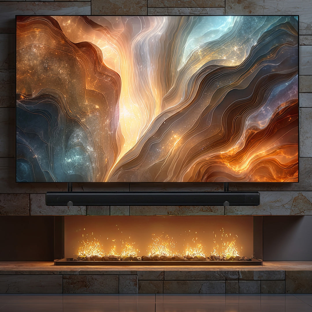 Maclean MC-914 Universal Soundbar Mount Speaker Holder Mounting Under TV up to 15kg VESA Space Saving