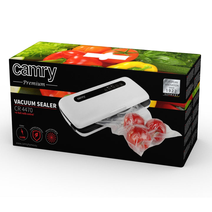 Camry vacuum sealer, 2 modes, 2 speeds, 110W, CR 4470