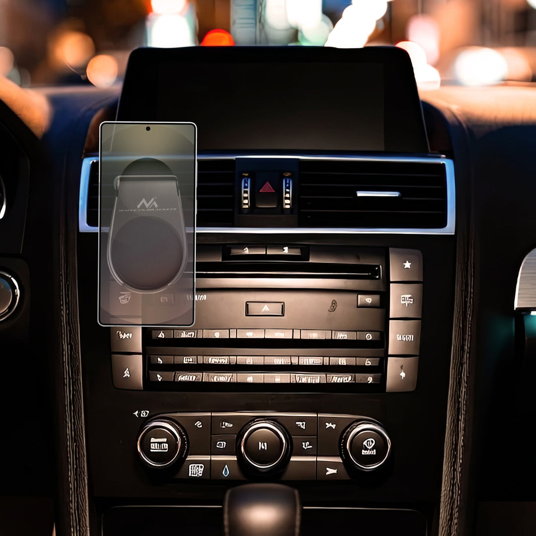 Maclean car phone holder, magnetic, universal, for ventilation grille, ABS material, MC-326