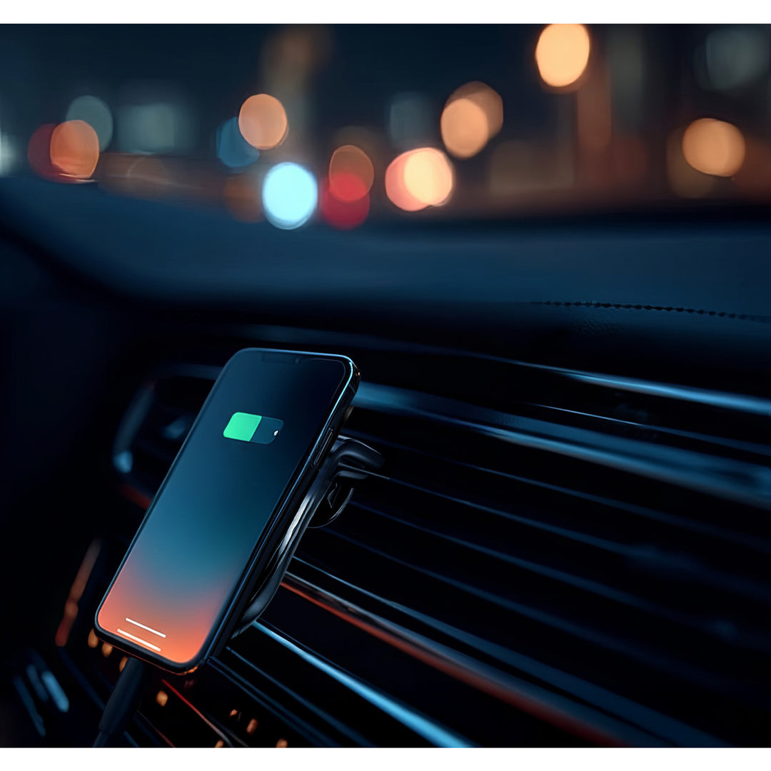 Maclean car phone holder, magnetic, universal, for ventilation grille, ABS material, MC-326