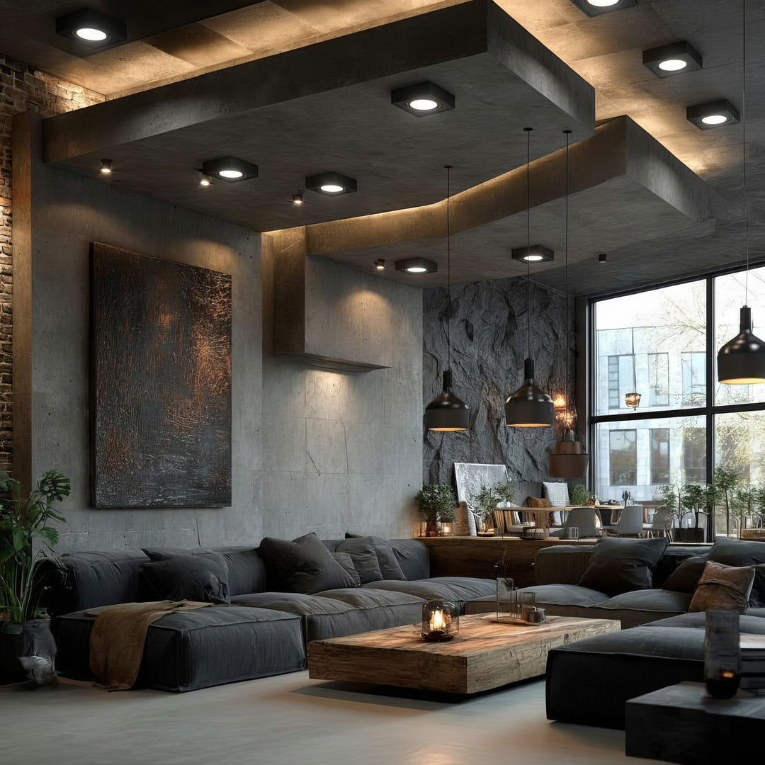 Maclean MCE464 B Daingneán Soilsithe Uasteorainn Fráma Lampa Luminaire Cuasaithe GU10 MR16 Halaigine faoi stiúir