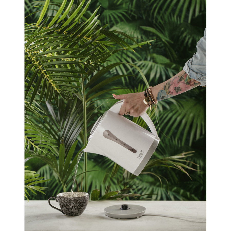 Large XXL 2.5L electric kettle Adler AD 1244 power 2200W