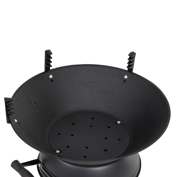 Master Grill Party MG630 Cast Iron Fire Pit BBQ 35.5cm