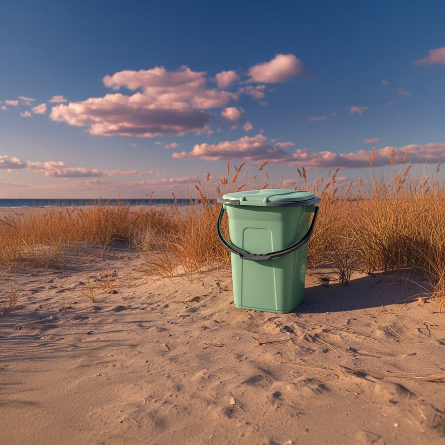 GreenBlue GB320GG Tourist Toilet GreenBlue 19L Green-Gray