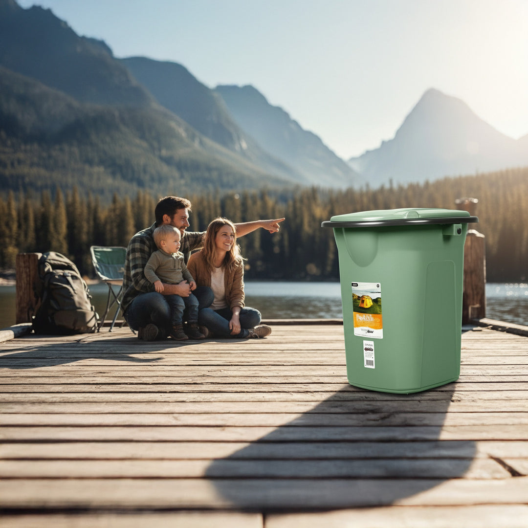 GreenBlue GB320GG Tourist Toilet GreenBlue 19L Green-Gray