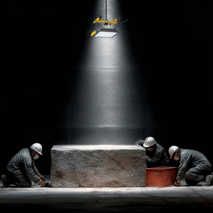 Floor Stand for LED Spotlight Worklight Tripod Floodlight Stand Construction Spotlight Tripod Rotatable Steel (For MCE550 / MCE650)