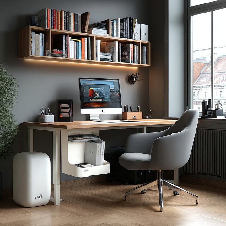 Ergo Office ER-442 Desk Organizer Underdesk Organizer for Office Utensils Office Organizer Tray up to 5kg