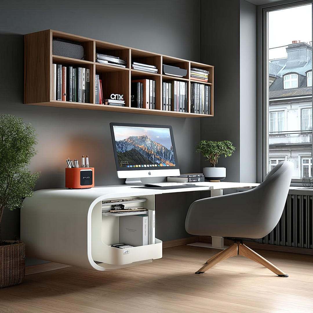 Ergo Office ER-442 Desk Organizer Underdesk Organizer for Office Utensils Office Organizer Tray up to 5kg