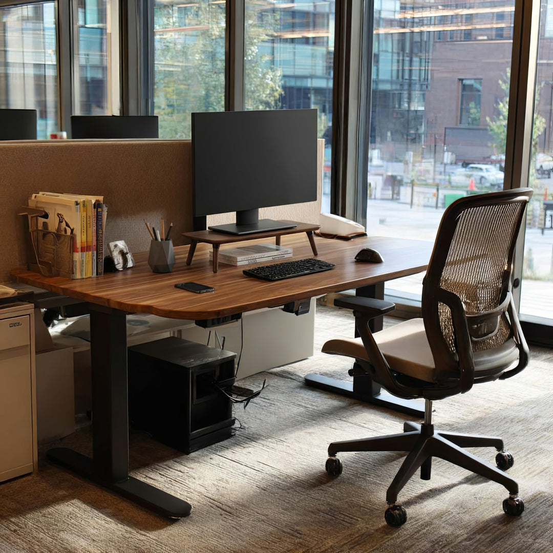 Maclean MC-930 Monitor Stand Laptop Stand Screen Riser Desk Attachment Screen Stand up to 20kg 50x24x12cm