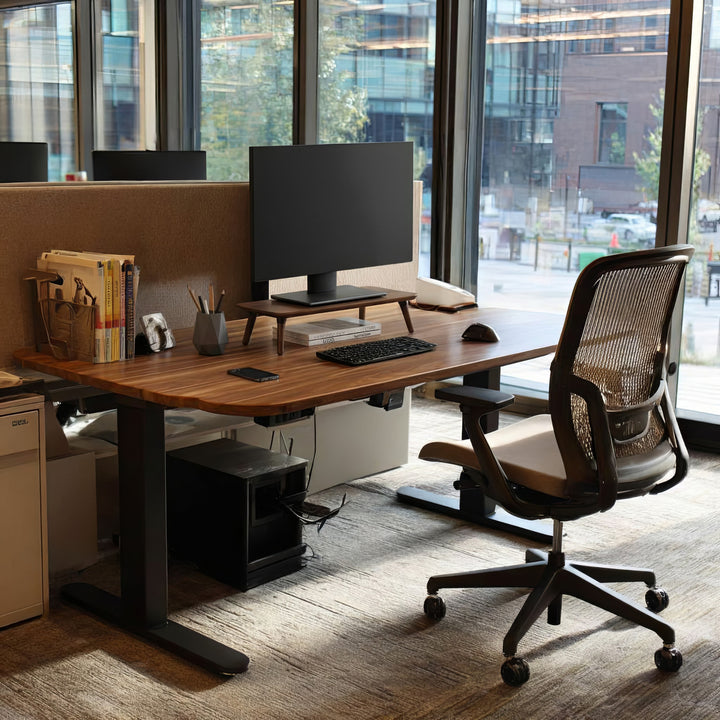 Maclean MC-930 Monitor Stand Laptop Stand Screen Riser Desk Attachment Screen Stand up to 20kg 50x24x12cm