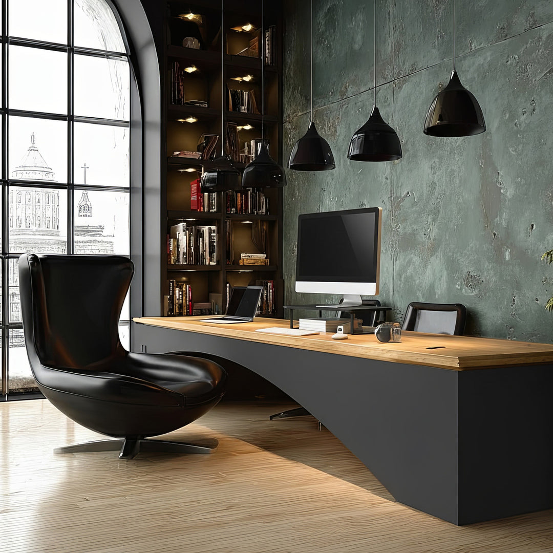 Seastán Deasc Monatóireachta Maclean MC-933, uas. 20kg, (500 x 260 x 122mm) Stáisiún Oibre