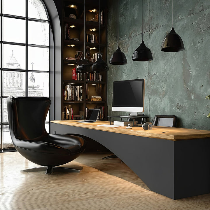 Seastán Deasc Monatóireachta Maclean MC-933, uas. 20kg, (500 x 260 x 122mm) Stáisiún Oibre