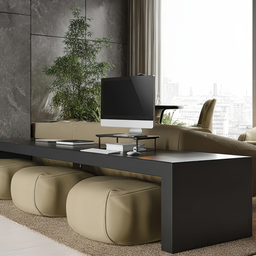 Seastán Deasc Monatóireachta Maclean MC-933, uas. 20kg, (500 x 260 x 122mm) Stáisiún Oibre