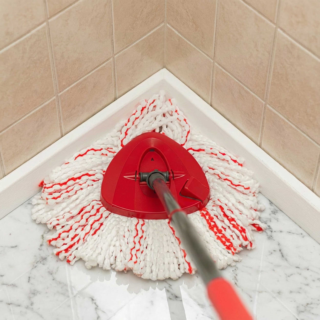 Vileda Turbo Deep Clean Spin Mop Set with Handle and Bucket