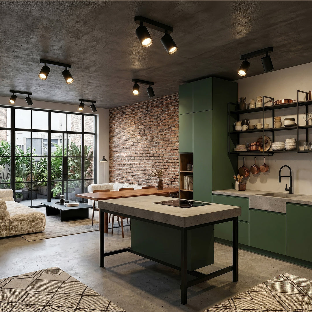 Maclean ceiling and wall lamp, spot, moving, aluminium, 2xGU10, 55x100mm, matte black, MCE452 B