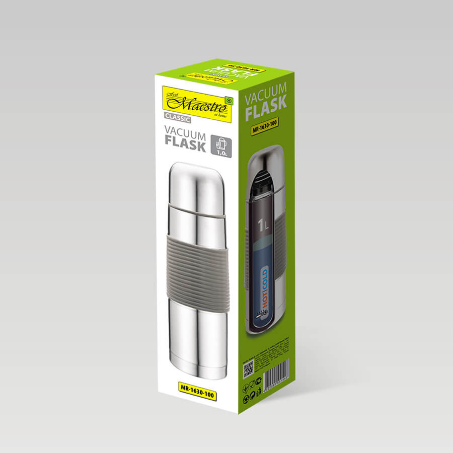 Thermos 1000 ml Maestro MR-1630-100 stainless steel 33 x 8.5 cm