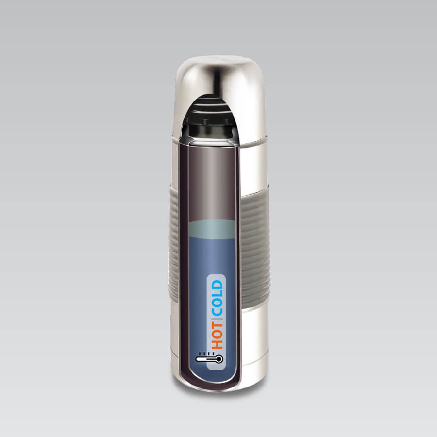 Thermos 500ml Maestro MR-1630-50 25x7cm stainless steel