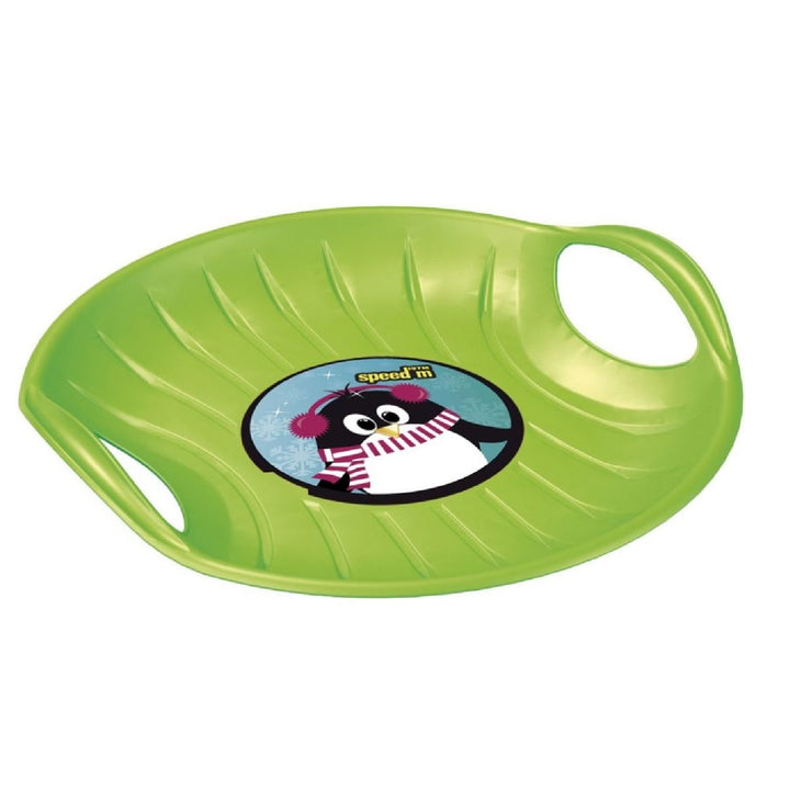 PROSPERPLAST ISTM-361C Slide Sledge Round Plastic Snow Large Super Spin Children Adults