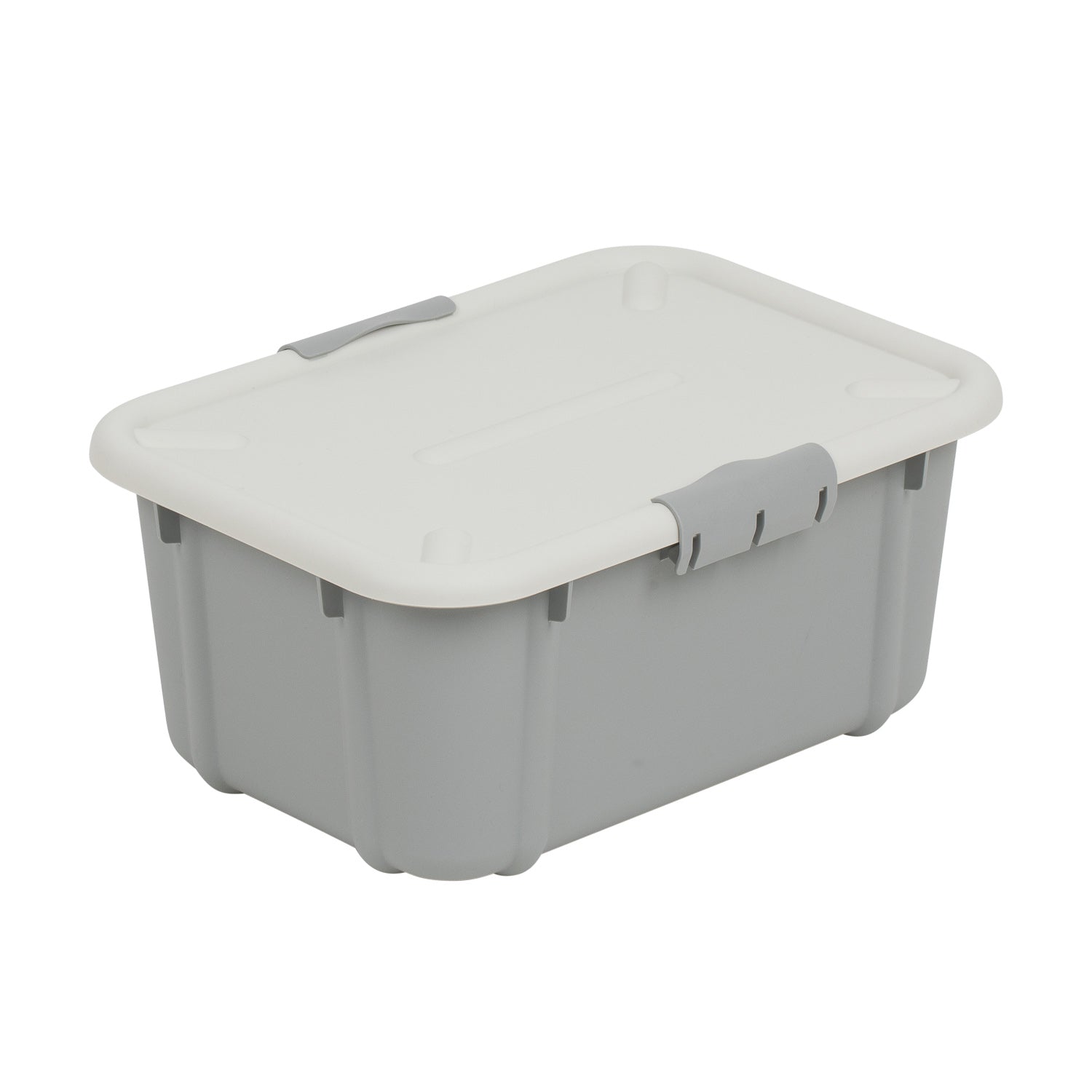 BranQ Velur 8L storage container with lid light grey – Euroelectronics UK