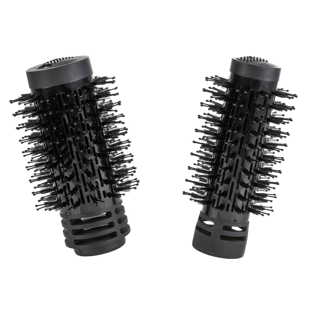 Camry CR 2021 rotating curling iron/hair dryer with interchangeable nylon bristle brushes