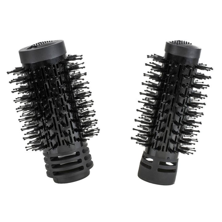 Camry CR 2021 rotating curling iron/hair dryer with interchangeable nylon bristle brushes