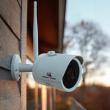 IPC WiFi Security Camera  IP67 Night Surveillance CMOS Sensor App LED ONVIF