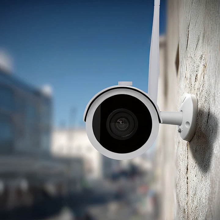 IPC WiFi Security Camera  IP67 Night Surveillance CMOS Sensor App LED ONVIF