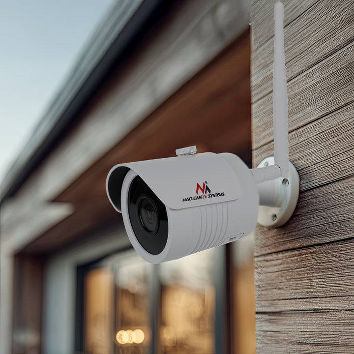 IPC WiFi Security Camera  IP67 Night Surveillance CMOS Sensor App LED ONVIF