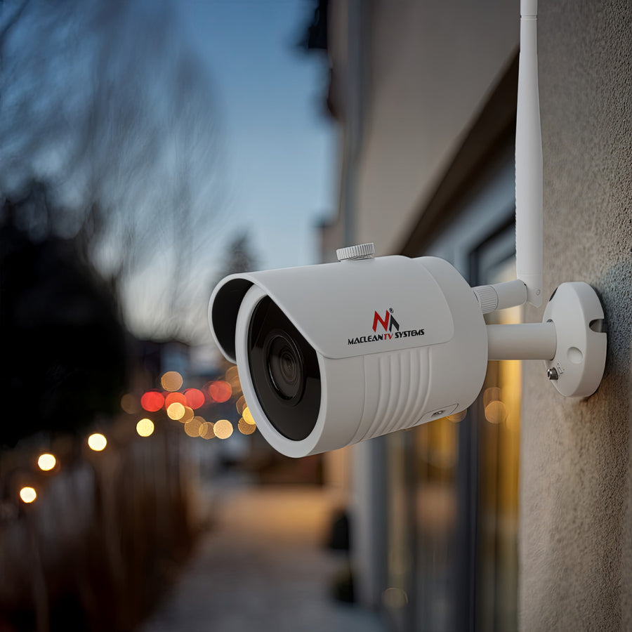 IPC WiFi Security Camera  IP67 Night Surveillance CMOS Sensor App LED ONVIF