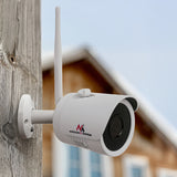 IPC WiFi Security Camera  IP67 Night Surveillance CMOS Sensor App LED ONVIF