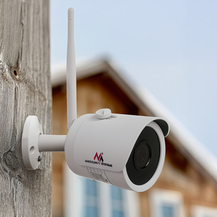 IPC WiFi Security Camera  IP67 Night Surveillance CMOS Sensor App LED ONVIF