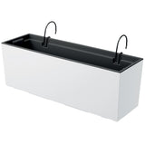 Box with hooks and insert Prosperplast Urbi Case W matt - white